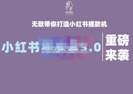 图片[1]-谢无敌·小红书实战营3.0，无敌带你打造小红书提款机 价值7999元-网创特工