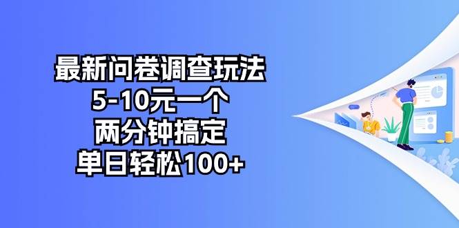 图片[1]-最新问卷调查玩法，5-10元一个，两分钟搞定，单日轻松100+-网创特工