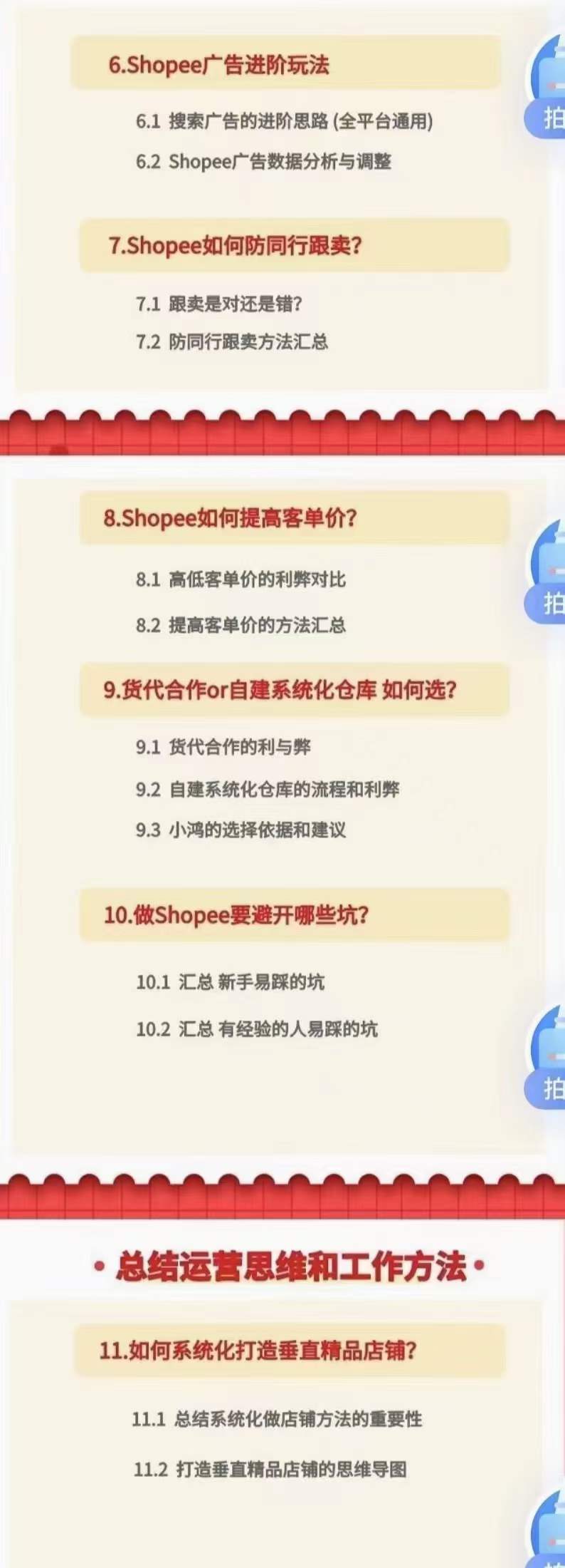 图片[5]-小鸿老师跨境电商Shopee入门课+进阶课：理论+实操系统化教学（原价1999）-网创特工