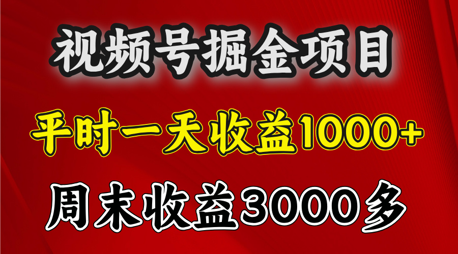 图片[1]-官方项目，一周一结算，平时收益一天1000左右，周六周日收益还高-网创副业课程